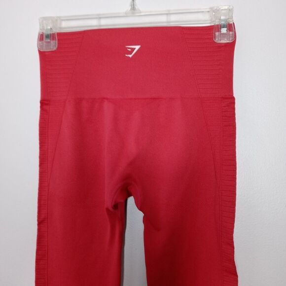 Gymshark coral red leggings - Picture 5 of 8